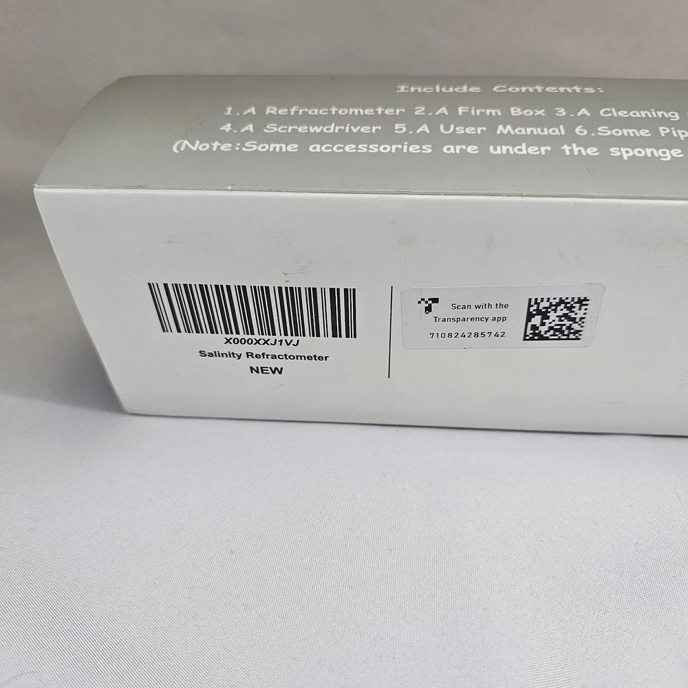 Agriculture Solutions Salinity Refractometer for Seawater and Marine Fishkeeping